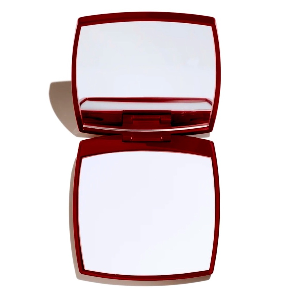 REDUCED NIB Chanel Miroir Double Facette limited edition mirror 155 ROGUE NOIR - Picture 7 of 7